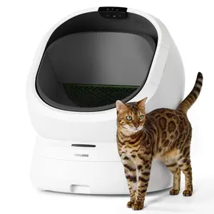 PETLIBRO Automatic Litter Box with AI-Camera Waste Analysis, Auto Odor-Control Self Cleaning Litter Box, Large Open-Top Luma Smart Litterbox with Multi-Cats Recognition, Usage Tracking, Safety Sensors