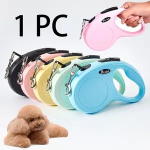 Automatic Retractable Pet Leash 3m Long Dog Lead, No Tangle Leash, Ideal for Outdoor Walks, Durable & Comfortable Design, Perfect for Pets