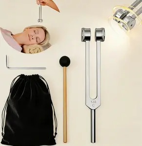 128Hz Weighted Tuning Fork for Healing | Sound Therapy, Chakra Balance, Reduce Inflammation, Meditation & Relaxation