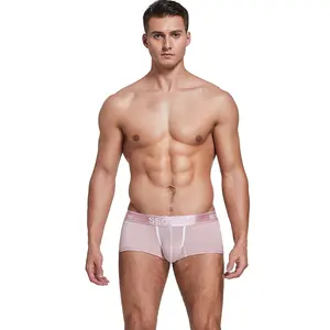 SEOBEAN Xibin Macaron Color U Convex Bag Youth Trendy Men's Life Four Leg Flat Corner Underwear with Shorty Head