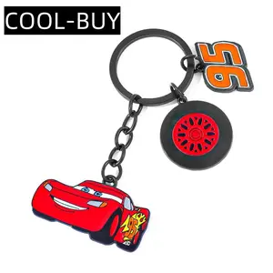 Creative McQueen keychain metal material perfect gift for boyfriend and fans