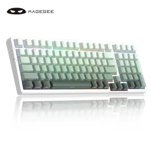 MageGee Keyboard Wireless, 96% Gasket Hot Swappable Keyboard Mechanical, 3-Connection Modes, RGB Backlit Gaming Keyboard for Win/MAC/PC, Men Gifts, Cool Stuff and Gadgets, Mechanical Keyboards