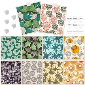 10 Pack Swedish Dishcloths for, Reusable Cloths Absorbent Non-Scratch Cellulose Sponge Cloths for Dishes Counters