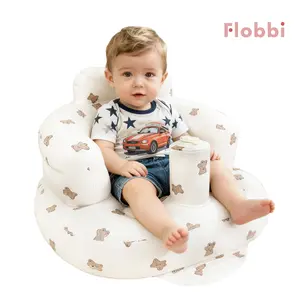 Inflatable Baby Seat – A Comfortable, Lightweight & Safe Infant Chair with Rapid Inflation for Early Sitting Development, a Versatile Newborn Accessory for Indoor/Outdoor Use, Travel & Summer Outings, and an Unmissable Baby Shower Gift