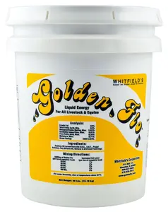 Golden Flo Liquid Energy for Livestock & Equine
