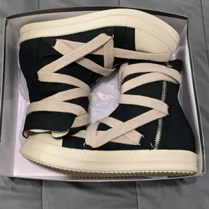 New Rick Laced Up Canvas High Top Shoes