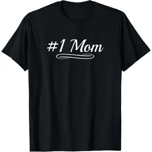 Funny Graphic Tee | Trendy Pumpkin Patch Outfit Graphic Tees Men’s Shirts#1 Mom Mother's Day Graphic Art Design T-Shirt