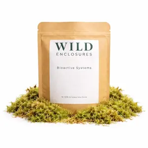 Sphagnum Moss for Bioactive Terrariums, Isopods & Reptiles
