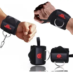Wrist Wraps for Weightlifting with D-Ring - Heavy Duty Wrist Support for Bench Press, Deadlifts, Overhead Press - Gym Wraps for Men & Women, Max 40lb  Use