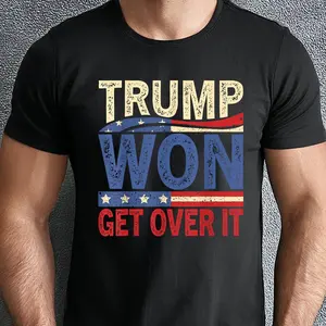 TRUMP We Won T-Shirt | TRUMP won Shirt, Trump 47th President | Funny Donald Trump Shirt | Trump Winning Election | President Trump, Inauguration 47