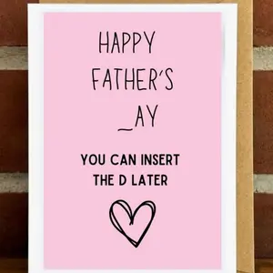 fathers Day card | Card For husband | card for him | Fathers Day card | dad card | card for boyfriend,Greeting Card with Envelope