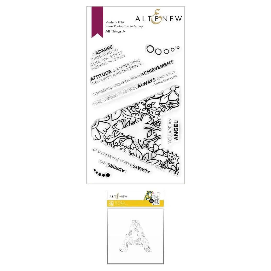 All Things A Stamp & Stencil Bundle