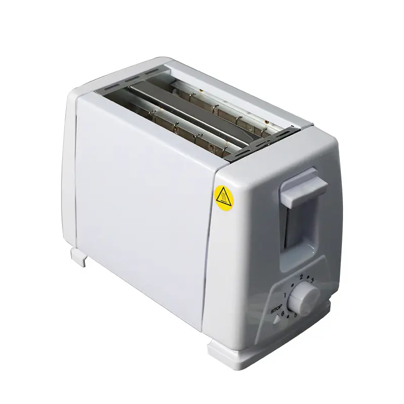 Household Multi-Functional Automatic Toaster - Food Grade Breakfast Bread & Sandwich Maker for Small Families, 205x115x160mm, Adjustable Gear, Cool Touch, Long-Lasting, Space-Saving Compact Toasters Body