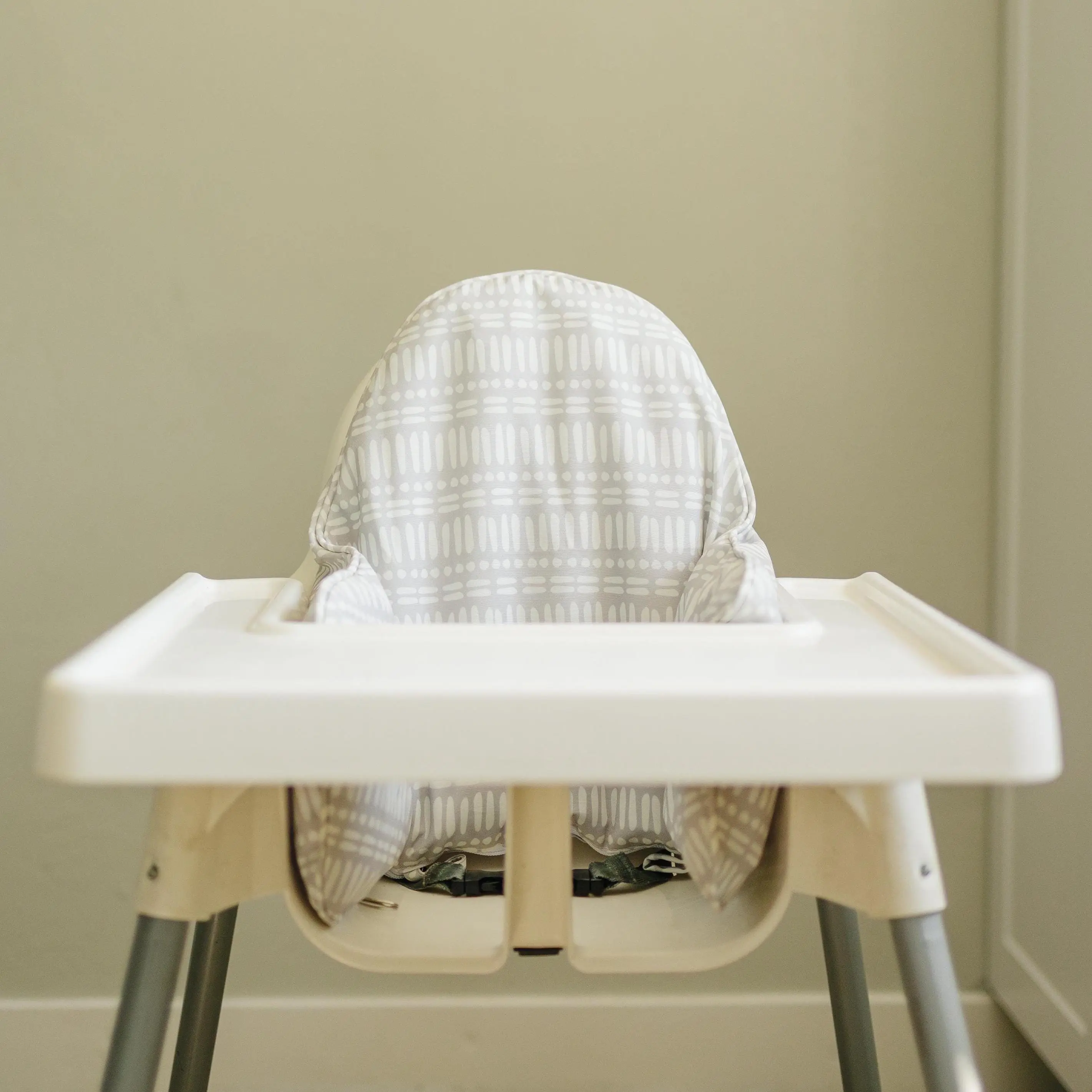 Neutral Patterned Cushion Cover for IKEA Antilop Highchair - Wipeable