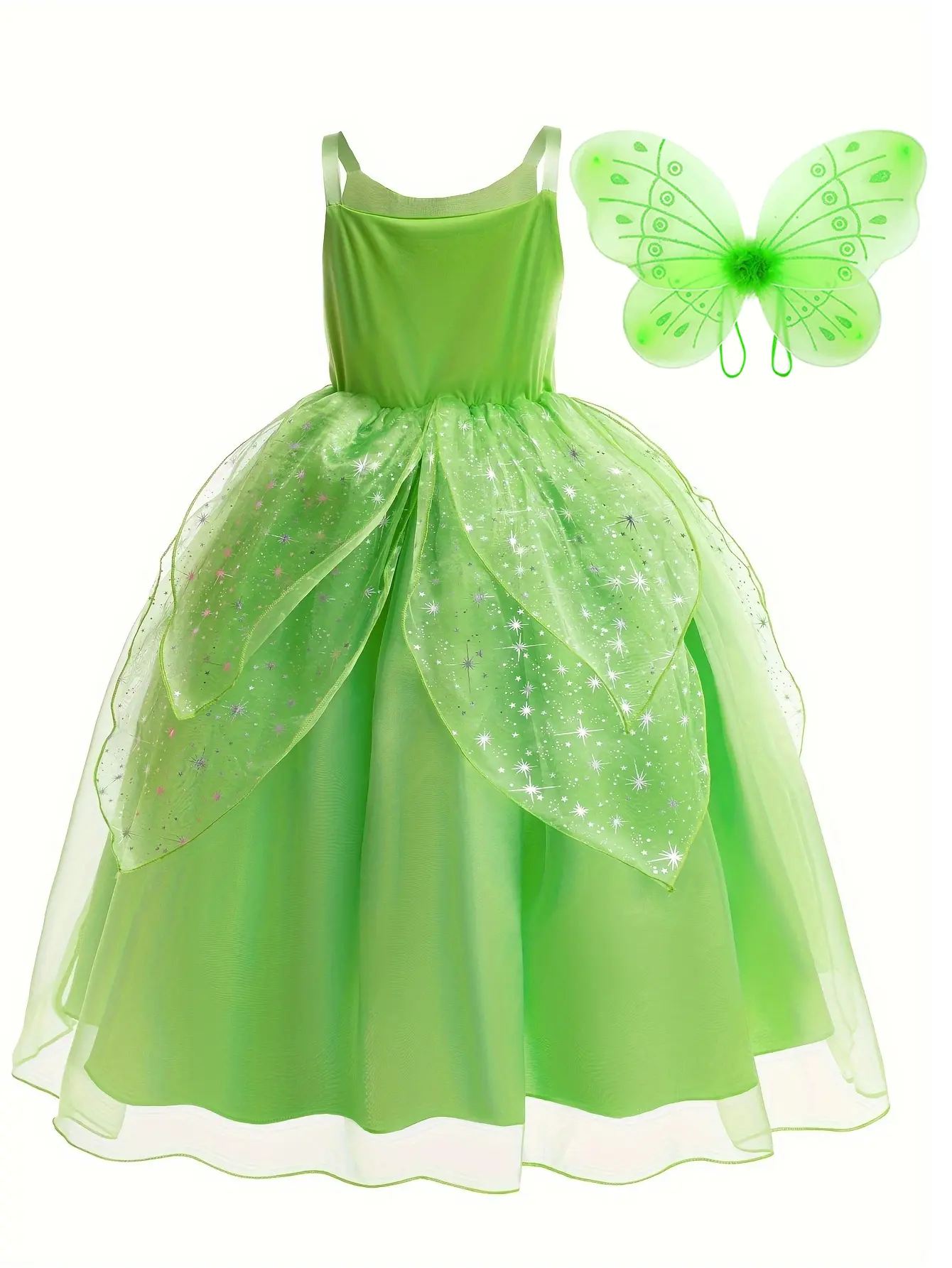 LOEL Green Fancy Fairy Costume for Girls Tinker Bell Skeleton Bone Costume Girls, Birthday Party Fairy Dress Up, Special Occasion Dress with Wings - TikTok Shop LOEL Green Fancy Fairy Costume for Girls Tinker Bell Skeleton Bone Costume Girls, Birthday Party Fairy Dress Up, Special Occasion Dress with Wings - TikTok Shop