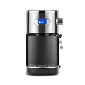 Kismile Espresso Machine with 20-Bar Pump Pressure & Smart Pre-Soak Brewing System for Barista-Quality Coffee