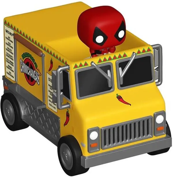 FUNKO Bitty POP! Ride: Marvel - Deadpool with Chimichanga Truck  [COLLECTIBLES] Vinyl figurine/statue