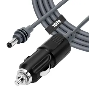Starlink Mini Cable, Starlink Mini Car Charger Dc Power Cable, 12v-24v Cigarette Lighter Adapter Starlink for Mini Accessories, Waterproof 18awg Car Power Supply for Trucks, Buses, Ships. (10FT)