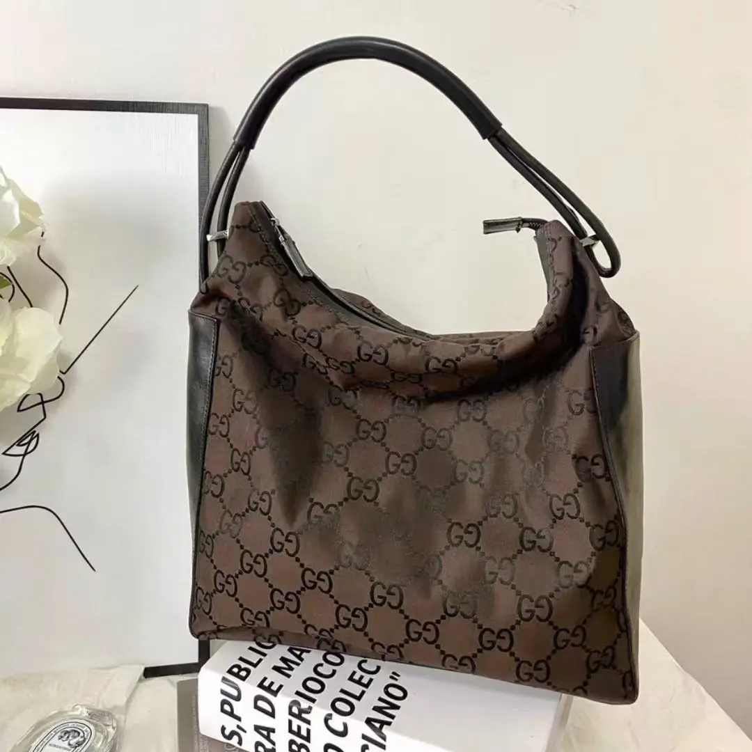 Pre-owned GUCCI Canvas Clutches & Wristlets GUCCI#/Top Handle Bags/LYB1709999