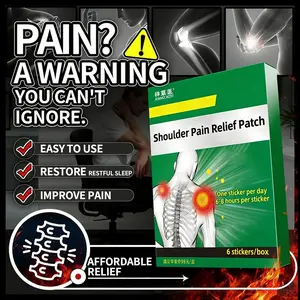 Joint pain relief patch, a gift for parents to alleviate shoulder pain, periarthritis of shoulder, and difficulty in raising the arm, pure herbal hot compress patch