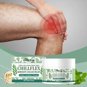 Herbal Joint & Muscle Recovery Cream - Soothing Cooling Relief for Tired Muscles - Enriched with Camphor & Glycerin ，Daily joint comfort - 3.53oz Jar