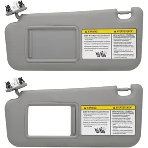 SJPACK Fit For 2006-2012 Toyota RAV4 Driver Left Side Gray Sun Visor 74320-42501-B2 Car Accessories Automotive