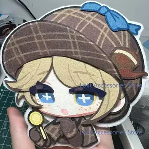 Emma Woods Gardener Anime Identity V Cosplay Weaving Hand-woven Fabric Stacks Pendant Backpack Keychain Fans Plushie Car Pendant