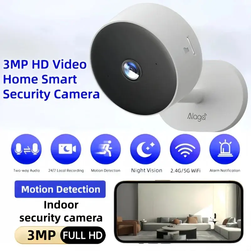 Smart Indoor Home Security Camera