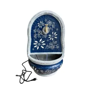 Temp-tations Outdoors Mosiac Wall Fountain