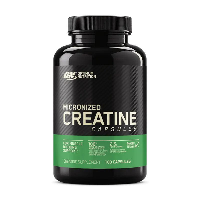 Optimum Nutrition Micronized Creatine Monohydrate Capsules, 2500mg Healthcare Supplement