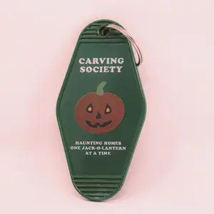 Carving Society - cabin key fob (second edition / Green)