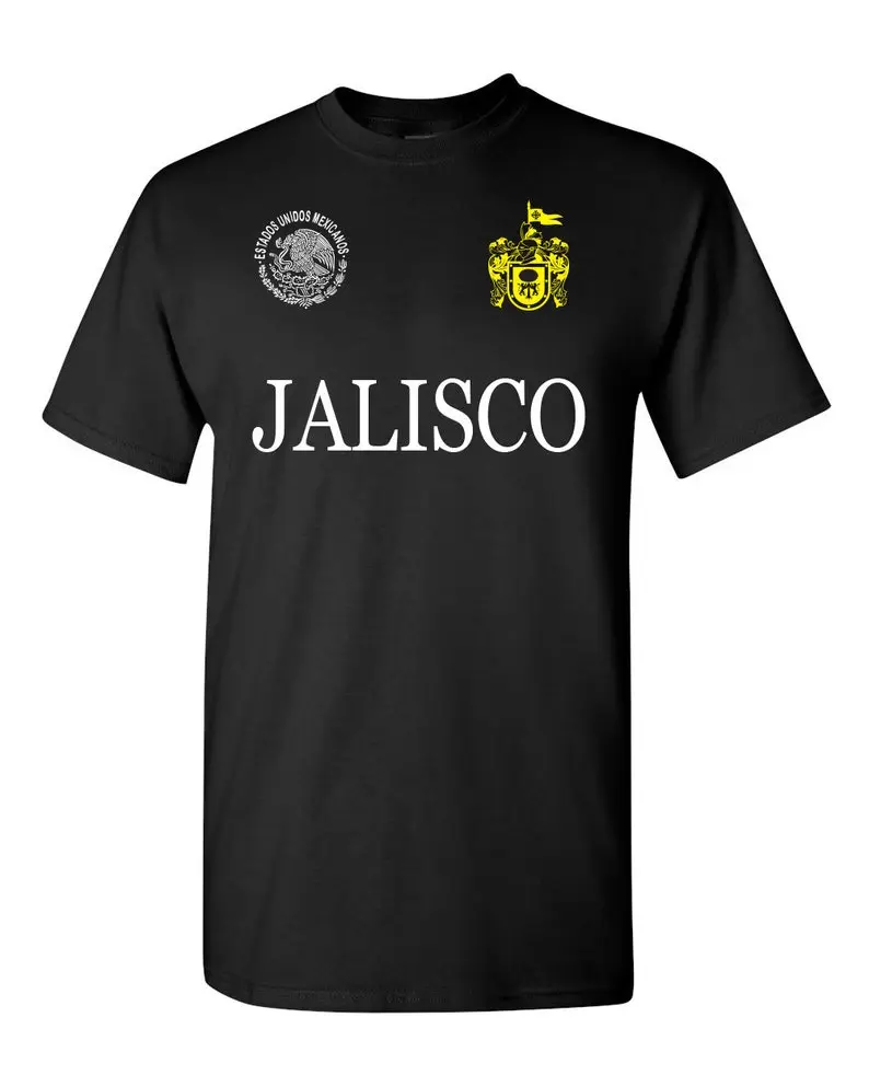 Jalisco Mexico Mexican State Black T-shirt
