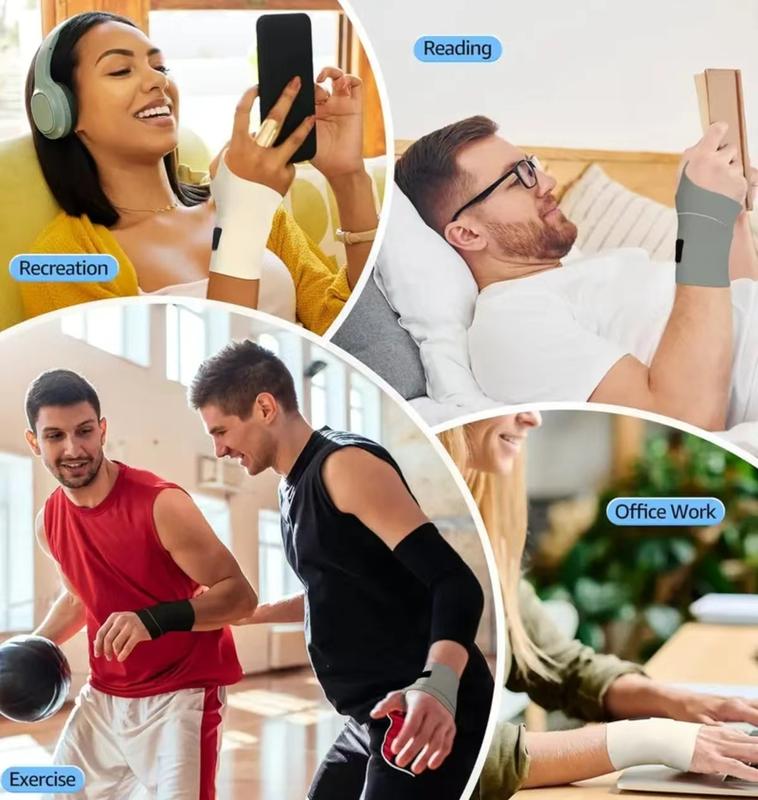 2 Pack Breathable Wrist BraceAdjustable Compression Support forCarpal Tunnel, Arthritis & GymWorkouts -Ultra-Thin Sweat-Wicking Design for Men & Women(Black） ankle wrap soft protective sleeve