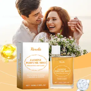 Roxelis Jasmine Body Mist Light Brazilian Perfume Long Lasting Scent Hydrating Non Greasy Fragrance Spray for Women