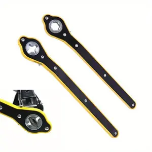 Car Labor-saving Jack Ratchet Wrench Scissor Jack Garage Tire Wheel Lug Wrench Handle Labor-saving Wrench Car Repair Tool Universal Wrench Extension