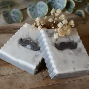 The Gentleman Bar Bold Clean Fresh and Moisturizing Handcrafted Artisan Soap with Fresh Masculine Scent Blend for Body Care