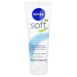 Nivea Refreshingly Soft Moisturizing Cream, 2.6 oz (74 g)