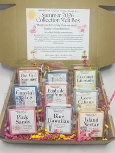 Collection Wax Melt Sampler Boxes Collection Wax Melt Sampler Boxes