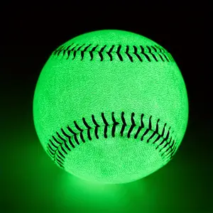 2pcs Glow In The Dark Baseball Light Up Baseball, Official Size Luminous Baseball