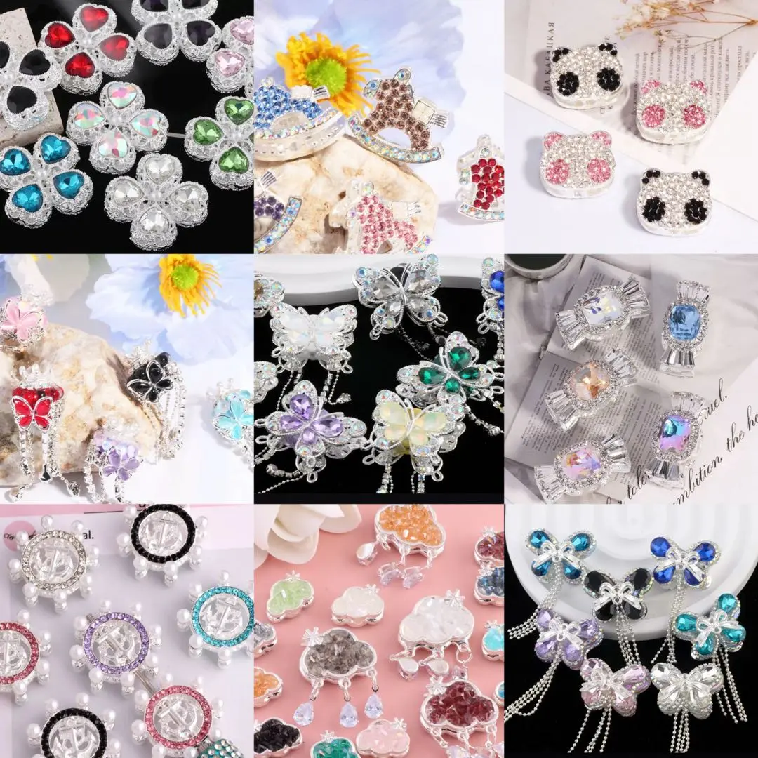 Sage-P30-Mix Styles Metal Fancy Beads 1pc per bag