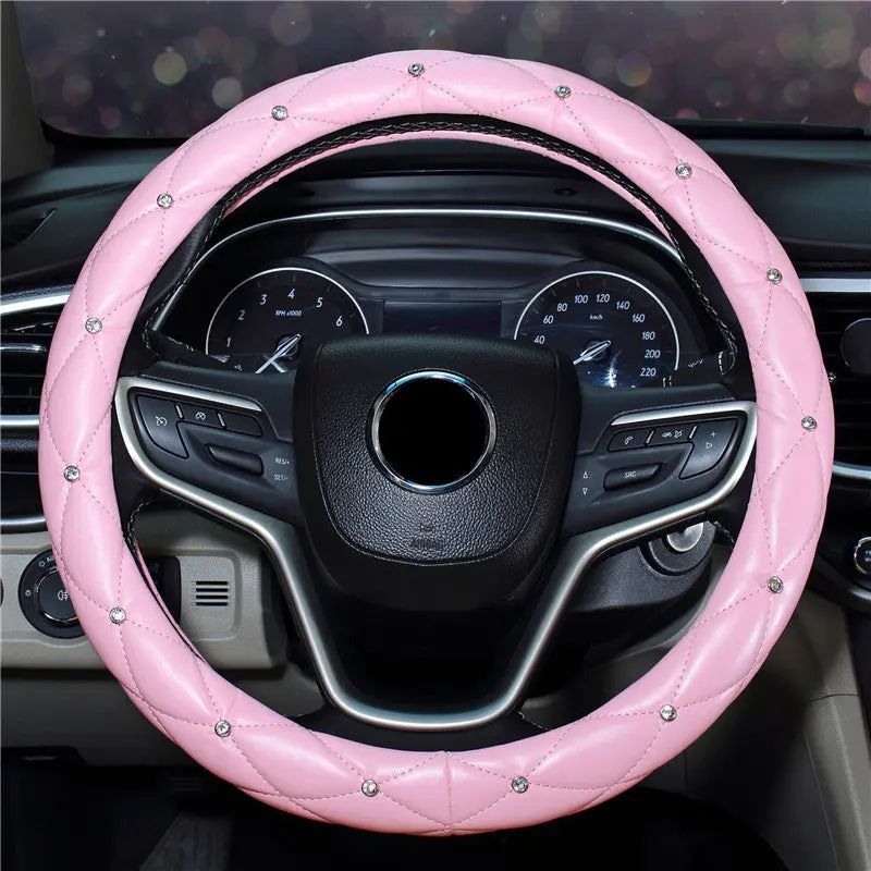 Diamond Bling Steering Wheel Cover