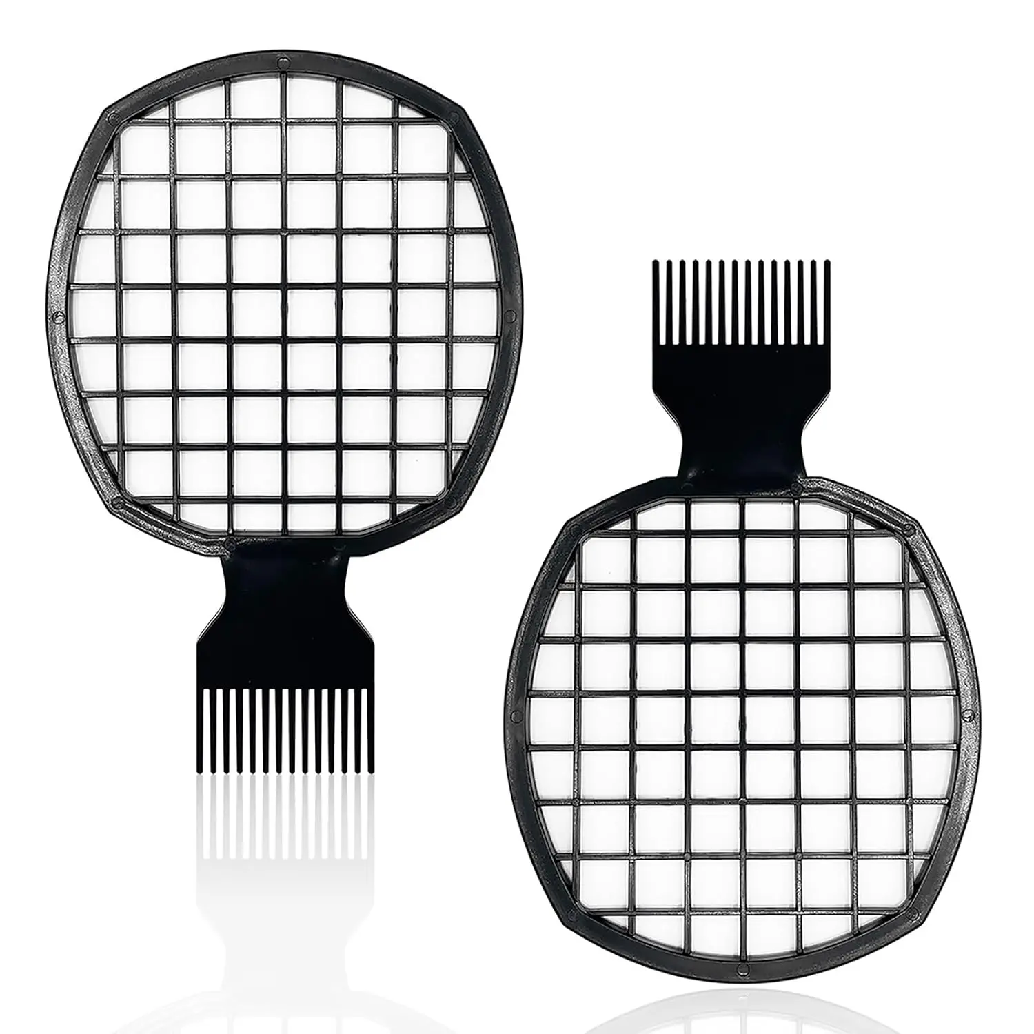 2Pcs Upgraded Twist Combs Hair Sponge Brush,, Lasting Over a Year, 2 Combs Included