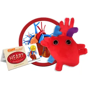 Giant Microbes Plush - Heart Organ