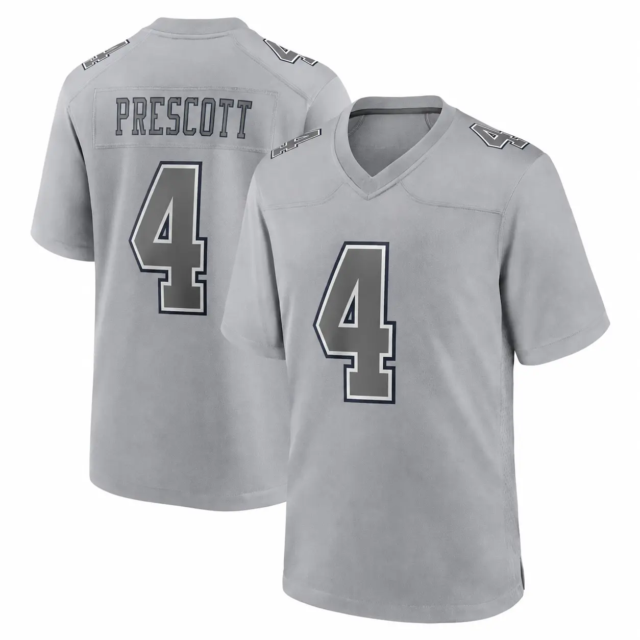 Unisex Mesh Sports Prescott #4 Full Logo Football Jersey – Athletic Game Day Top, Lightweight Fan Apparel for Football Fans