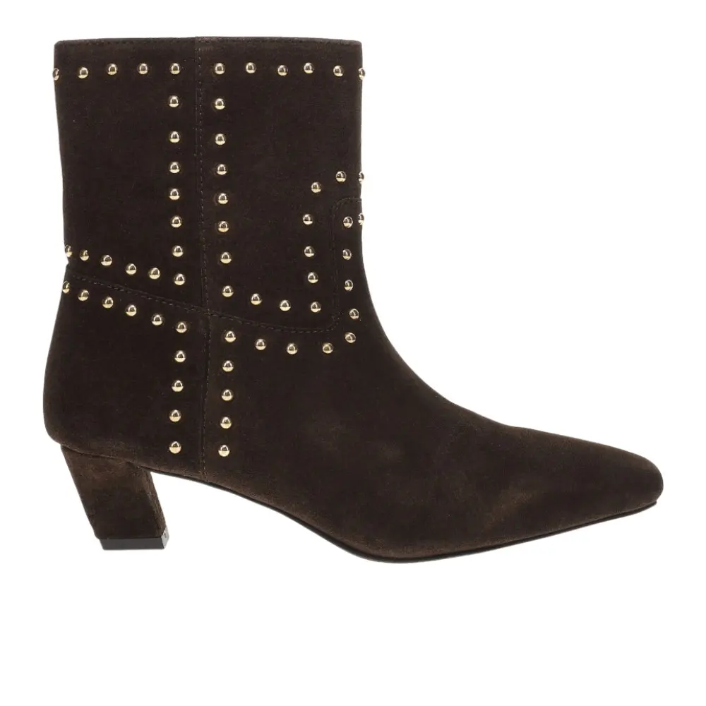 Seychelles Womens Bang Casual Boots Ankle Low Heel 1-2" - Brown