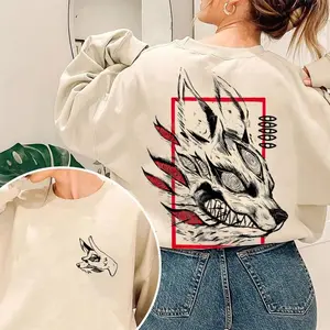 Chainsaw Man Fox Demon Shirt, Aki Hand Sign, Chainsaw Demon Shirt Unisex T-shirt Anime Fan anime gift