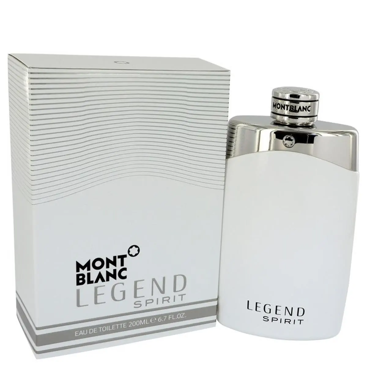 Montblanc Legend Spirit EDT Spray - 6.7 fl oz Exclusive Men's Long-Lasting Fragrance, Fresh Citrus Cologne with Bergamot Top Notes, Grapefruit Zest, Lavender Base & Bergamot Blend