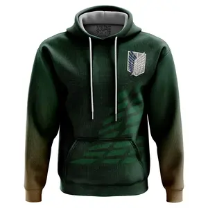 Survey Corps Attack on Titan Hoodie - Ape Zip Hoodie - Hoodies Japanese Anime Style Zip Up Hooded Sweatshirts Men Women Fashion Y2k Oversized Pullovers