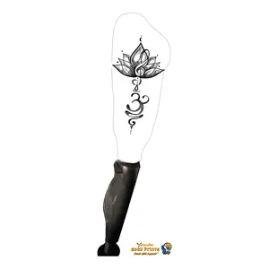 Prosthetic Sleeve "Peace n breath lotus V1"