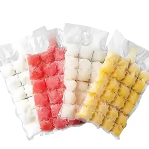 Disposable Self-Sealing Ice Bags| Edible Ice Cube Tray Bags for Home Use| Creative Freezer Ice Molds for Passion Fruit, Juice & Drinks Petals and Candle Set Vine Decor Battery Operated Flameless LED Ugly Frog Handmade Earphone Case Money Explosion Gift